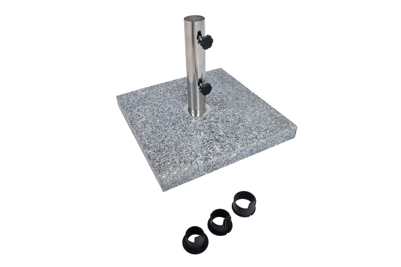 Parasollfot 45x45 cm/30 kg Granit - Utemöbler - Solskydd - Parasoll - Parasollfot