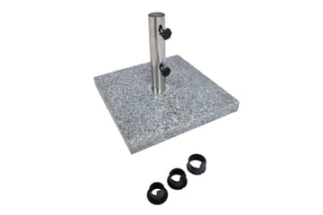 Parasollfot 45x45 cm/30 kg Granit - Utemöbler - Solskydd - Parasoll - Parasollfot