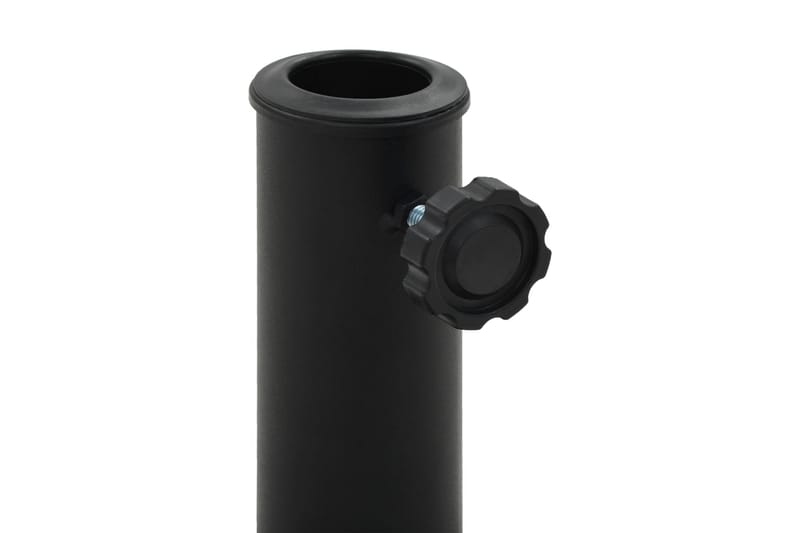 Parasollfot fyrkantig polyresin 8 kg svart - Svart - Utemöbler - Solskydd - Parasoll - Parasollfot
