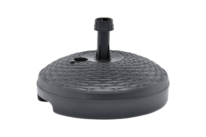 Parasollfot sand/vattenfylld 20 L antracit plastrotting - Grå - Utemöbler - Solskydd - Parasoll - Parasollfot
