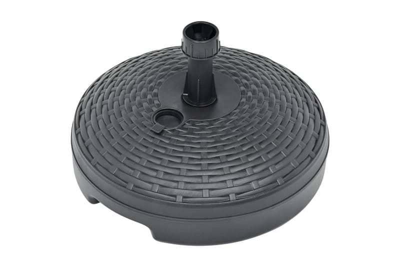 Parasollfot sand/vattenfylld 20 L antracit plastrotting - Grå - Utemöbler - Solskydd - Parasoll - Parasollfot