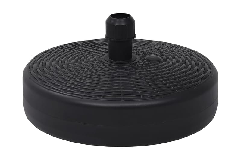 Parasollfot sand/vattenfylld 24 L svart - Svart - Parasollfot