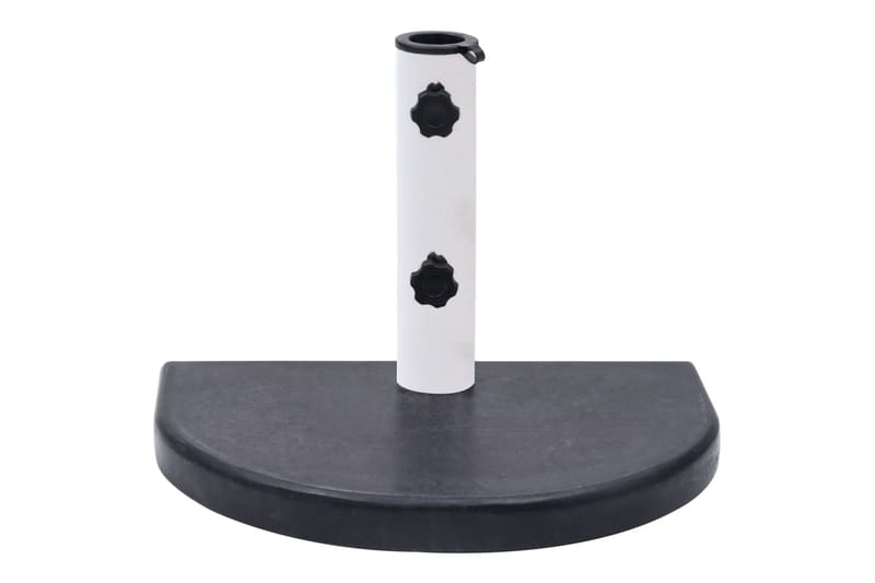Parasollfot svart 40x28x4 cm granit - Svart - Utemöbler - Solskydd - Parasoll - Parasollfot