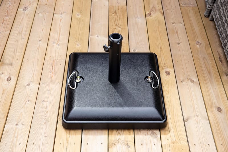 STATHERA Parasollsten Svart - Venture Home - Utemöbler - Solskydd - Parasoll - Parasollfot