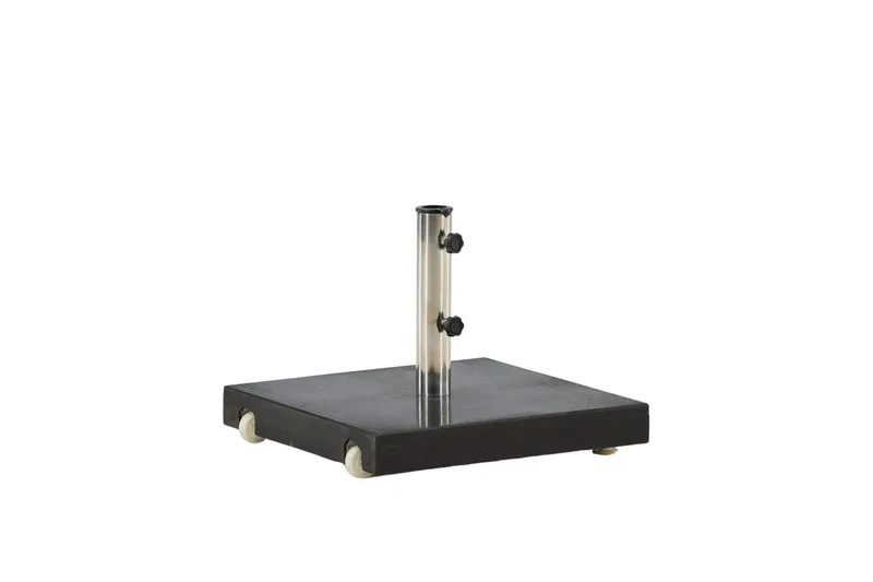 Stathera Parasollsten - Svart - Utemöbler - Solskydd - Parasoll - Parasollfot