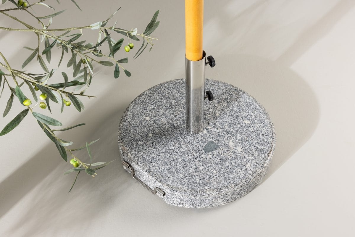 parasollvikt stathera utomhus - grå