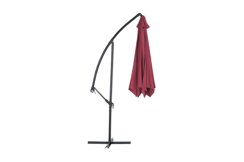 Ravenna Parasoll 240 cm - Röd - Utemöbler - Solskydd - Parasoll - Hängparasoll