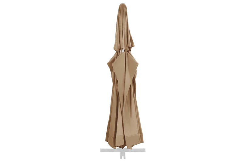 Reservtyg för parasoll taupe 600 cm - Utemöbler - Solskydd - Parasoll