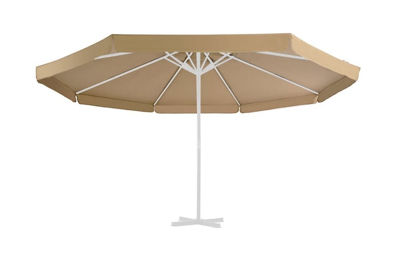Reservtyg för parasoll taupe 500 cm - Utemöbler - Solskydd - Parasoll