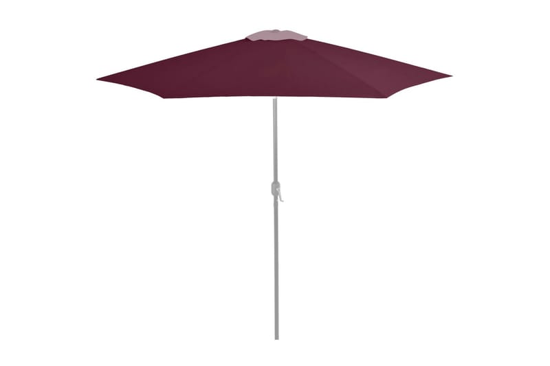 Reservtyg för parasoll vinröd 300 cm - Parasoll