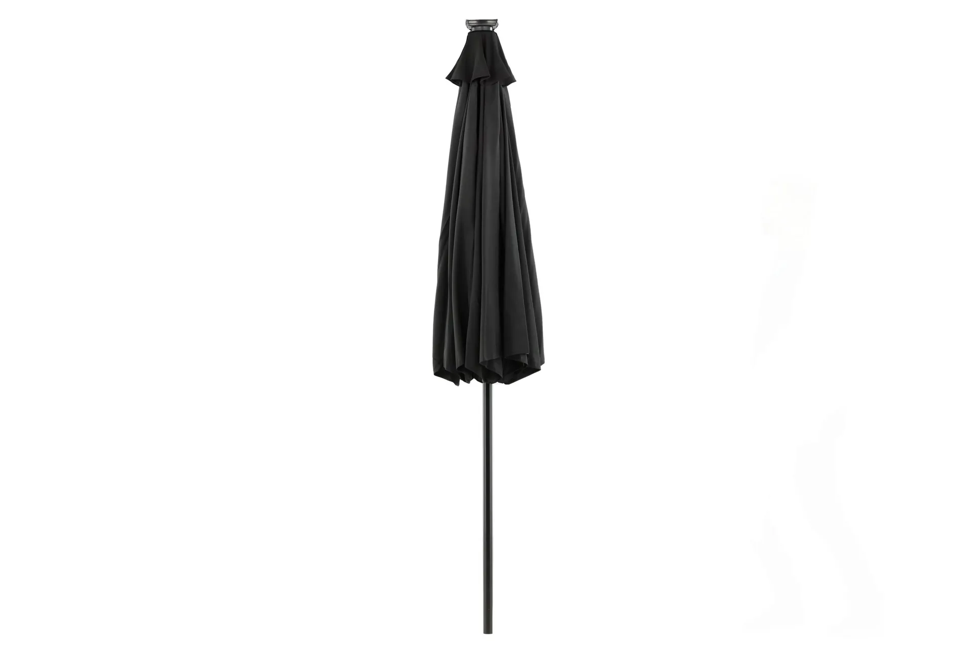 sabal parasoll 270 cm med led - svart