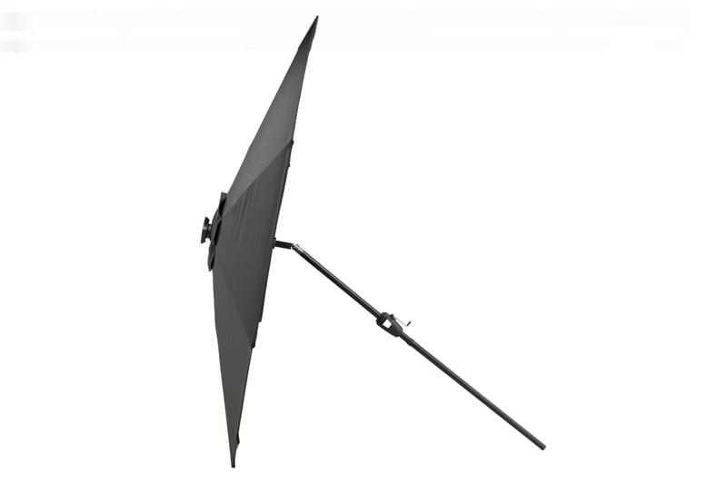 Sabal Parasoll 270 cm med LED - Svart - Utemöbler - Solskydd - Parasoll