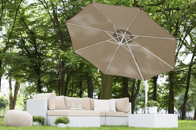 SAVONA Parasoll 240 cm Beige - Utemöbler - Solskydd - Parasoll