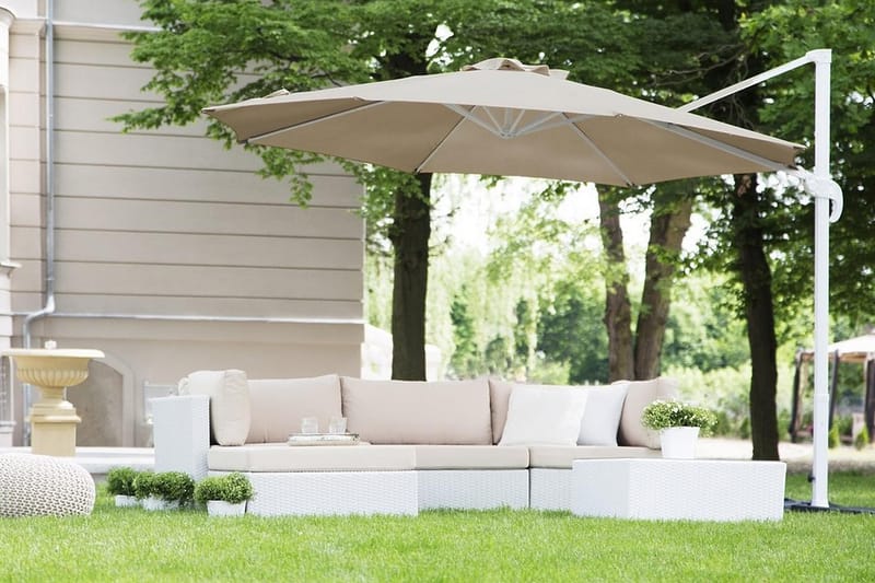 SAVONA Parasoll 240 cm Beige - Utemöbler - Solskydd - Parasoll