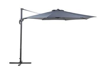 Savona Parasoll 241 cm - Grå - Utemöbler - Solskydd - Parasoll - Hängparasoll