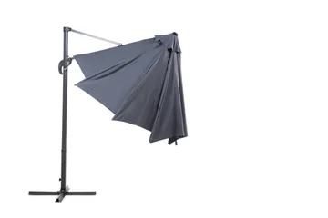 Savona Parasoll 241 cm - Grå - Utemöbler - Solskydd - Parasoll - Hängparasoll