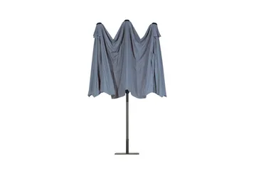 Sibilla Parasoll 247 cm - Grå - Utemöbler - Solskydd - Parasoll - Balkongparasoll