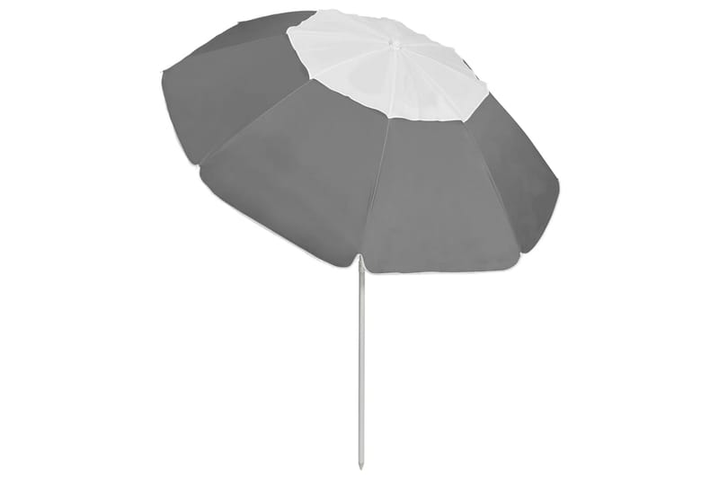 Strandparasoll antracit 300 cm - Antracit - Utemöbler - Solskydd - Parasoll - Strandparasoll