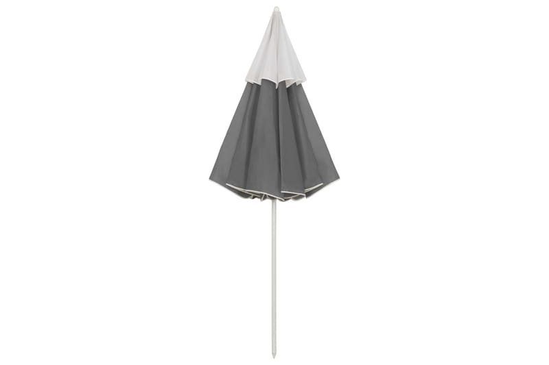 Strandparasoll antracit 300 cm - Antracit - Utemöbler - Solskydd - Parasoll - Strandparasoll