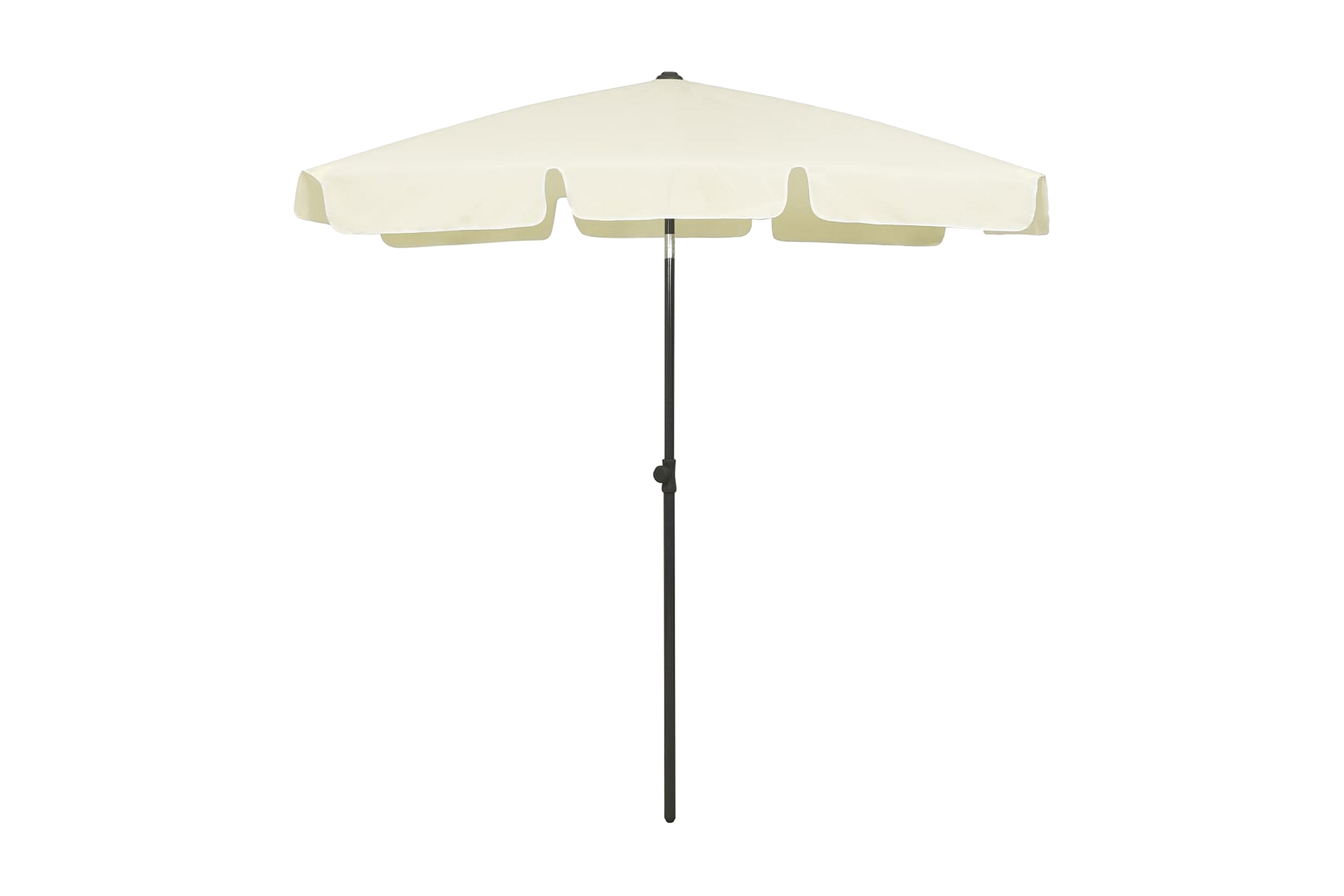 Be Basic Strandparasoll gul 180×120 cm – Gul