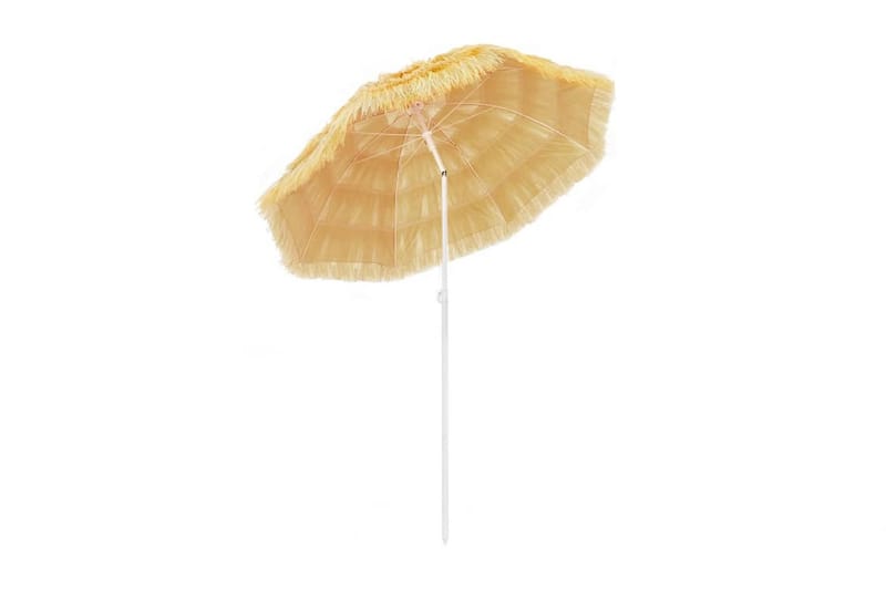 Strandparasoll naturlig 180 cm Hawaii-stil - Brun - Utemöbler - Solskydd - Parasoll - Strandparasoll