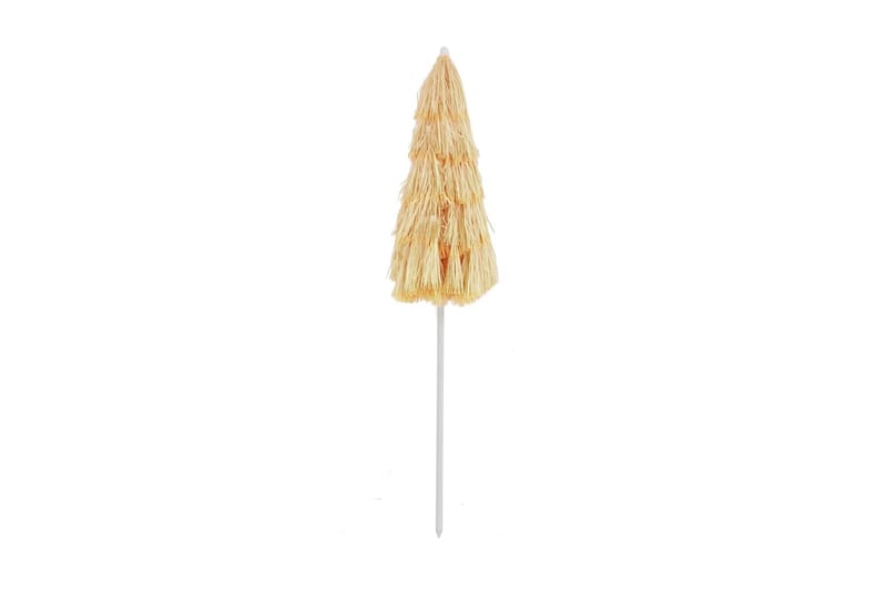 Strandparasoll naturlig 180 cm Hawaii-stil - Brun - Utemöbler - Solskydd - Parasoll - Strandparasoll