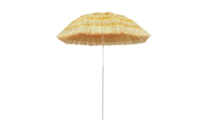 Strandparasoll naturlig 180 cm Hawaii-stil - Brun - Strandparasoll