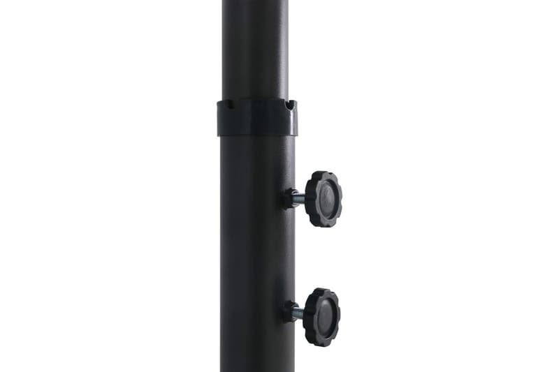 Trädgårdsparasoll med aluminiumstång 460x270 cm blå - Blå - Utemöbler - Solskydd - Parasoll