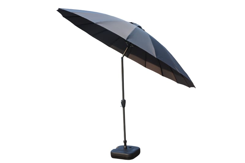 Utomhusparasoll BALI Ø2,7 m - grå - Utemöbler - Solskydd - Parasoll - Strandparasoll