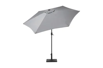 Varese Parasoll 230 cm - Grå - Utemöbler - Solskydd - Parasoll - Balkongparasoll