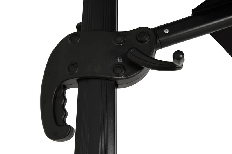 Vienna Lyx Parasoll 3,5 m - Svart - Utemöbler - Solskydd - Parasoll - Hängparasoll