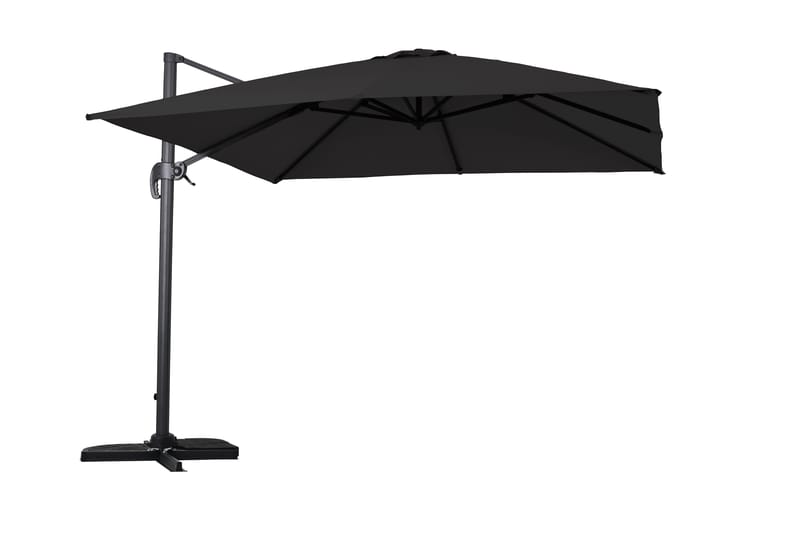 Vienna Parasoll 3m rund, Svart