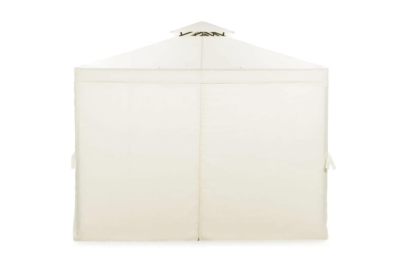 Bermuda komplett paviljong inkl tak och väggar 3x4m - Offwhite - Utemöbler - Solskydd - Paviljonger - Komplett paviljong