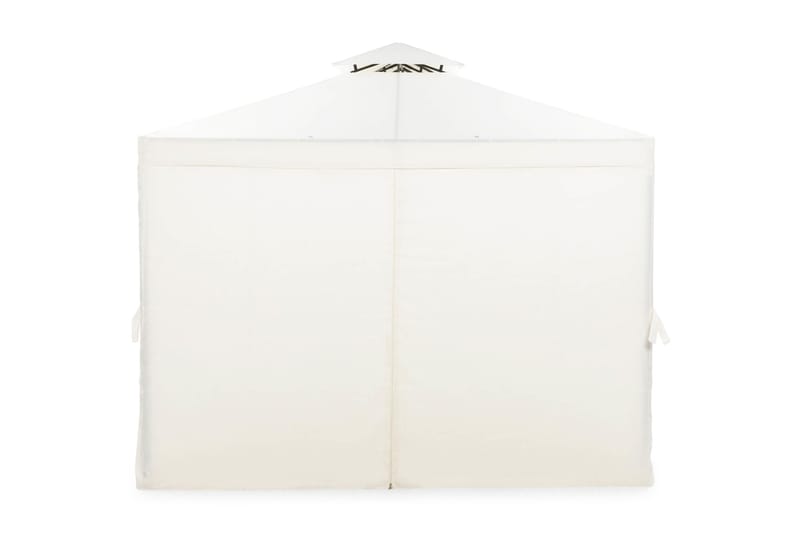 Bermuda komplett paviljong inkl tak och väggar 3x3m - Offwhite - Utemöbler - Solskydd - Paviljonger - Komplett paviljong