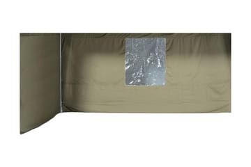 ESPRIT Paviljongvägg 200x300 cm 2-pack Gulgrå
