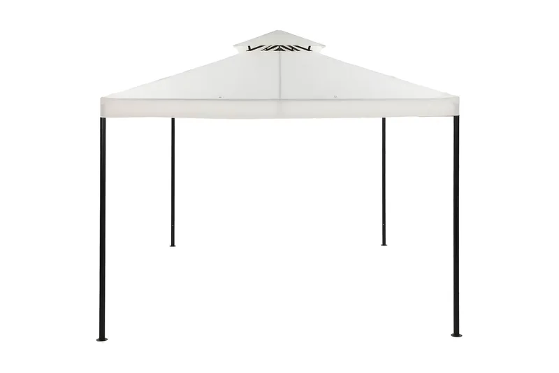 Bermuda Paviljong utan Väggar 300x300 cm inkl. Myggnät - Offwhite - Utemöbler - Solskydd - Paviljonger - Paviljong med tak