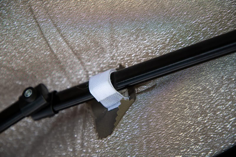 Easy Up Paviljong 295x295 cm - Vit/brun - Utemöbler - Solskydd - Paviljonger - Komplett paviljong