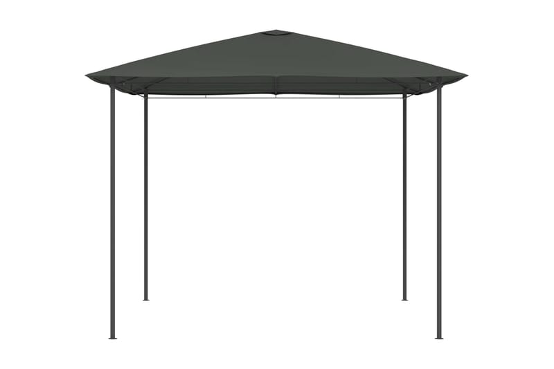 Paviljong 3x3x2,6 m antracit 160 g/m² - Grå - Utemöbler - Solskydd - Paviljonger - Komplett paviljong