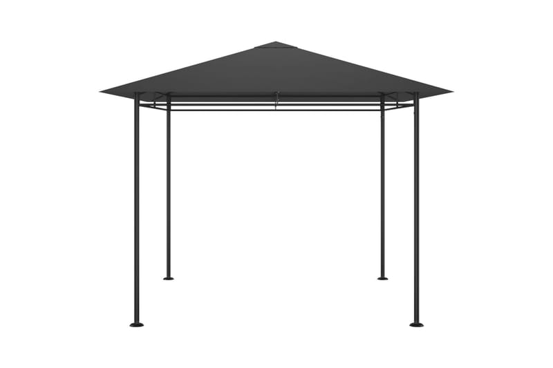 Paviljong 3x3x2,7 m antracit 180 g/m² - Grå - Utemöbler - Solskydd - Paviljonger - Komplett paviljong
