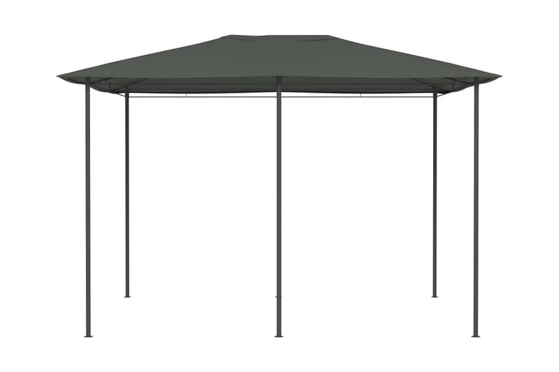 Paviljong 3x4x2,6 m antracit 160 g/m² - Grå - Utemöbler - Solskydd - Paviljonger - Komplett paviljong