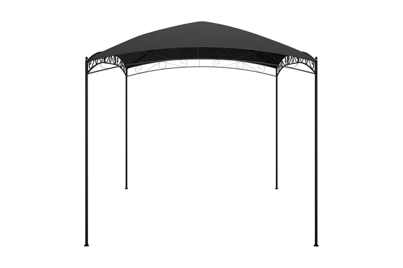 Paviljong 3x4x2,65 m antracit 180 g/m² - Grå - Utemöbler - Solskydd - Paviljonger - Komplett paviljong