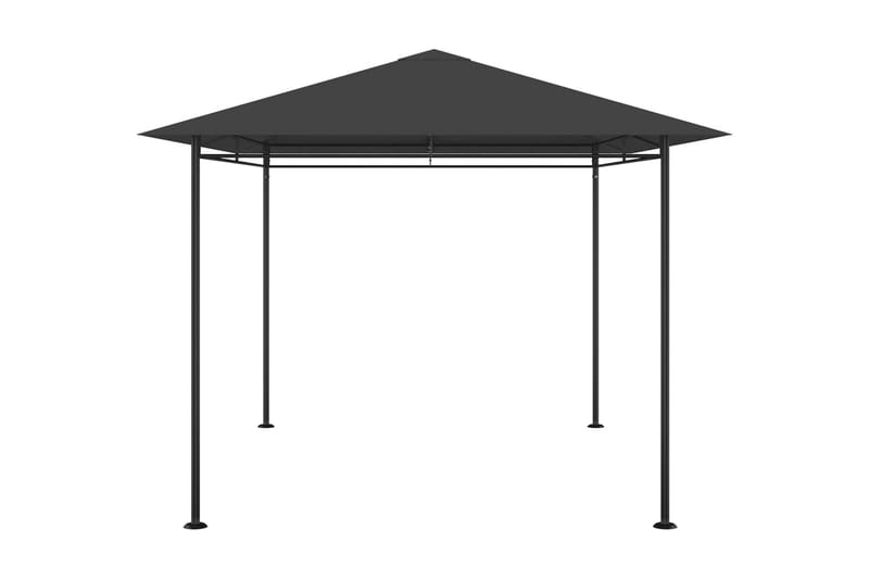 Paviljong 4x3x2,7 m antracit 180 g/m² - Grå - Utemöbler - Solskydd - Paviljonger - Komplett paviljong