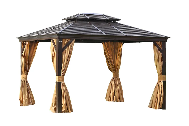 Sunsetia Paviljong 300x400x270 cm, Brun/Beige