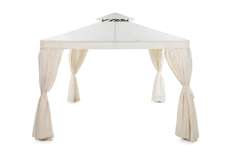 Bermuda Paviljong utan Väggar 300x400 cm inkl. Myggnät - Offwhite - Utemöbler - Solskydd - Paviljonger - Paviljong med tak