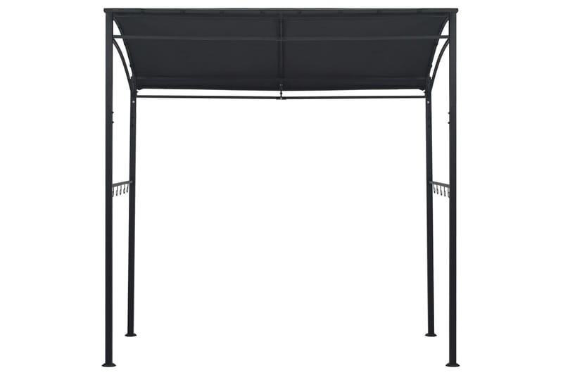 Grilltält 215x150x220 cm antracit stål - Antracit - Utemöbler - Solskydd - Paviljonger - Paviljongtak