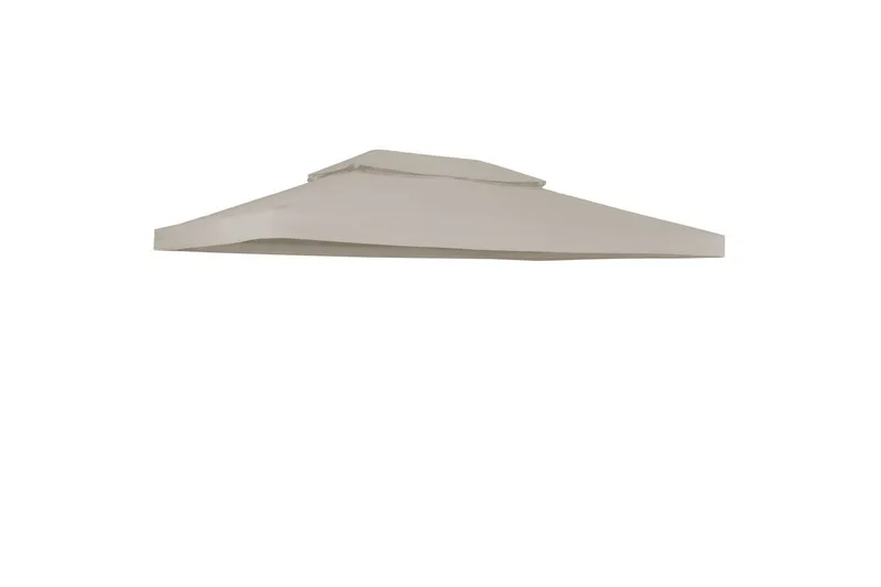 Paviljongtak Hillerstorp Luxor 300 x 400 cm Sand - Sand - Utemöbler - Solskydd - Paviljonger - Paviljongtak