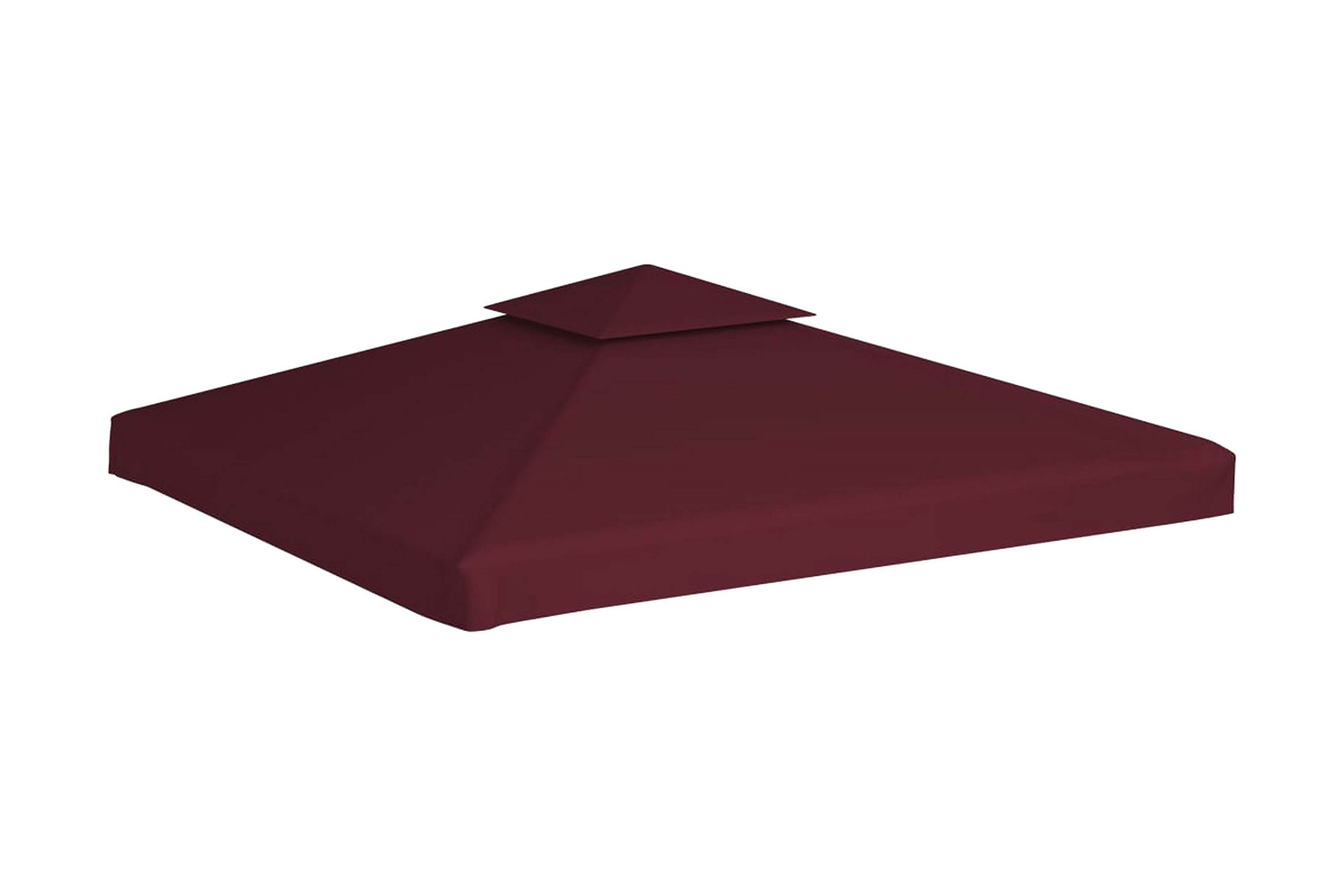 Paviljongtak med ventilering 310 g/mÃ‚Â² 3×3 m vinröd – Röd