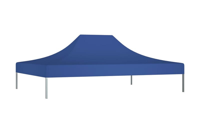 Tak till partytält 4,5x3 m blå 270 g/m² - Blå - Utemöbler - Solskydd - Paviljonger - Paviljongtak