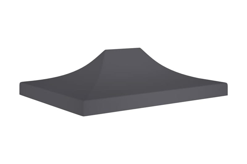 Tak till partytält 4,5x3 m antracit 270 g/m² - Grå - Utemöbler - Solskydd - Paviljonger - Paviljongtak