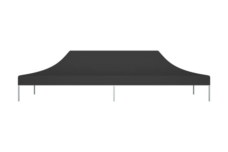 Tak till partytält 6x3 m svart 270 g/m² - Svart - Utemöbler - Solskydd - Paviljonger - Paviljongtak